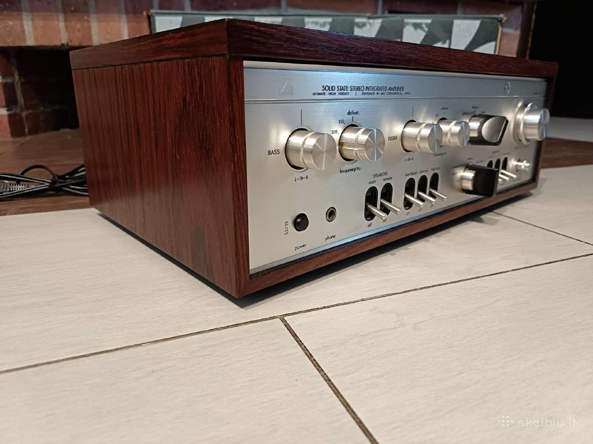 Kolekcinis Luxman L-505v stiprintuvas - nuotraukos Nr. 4