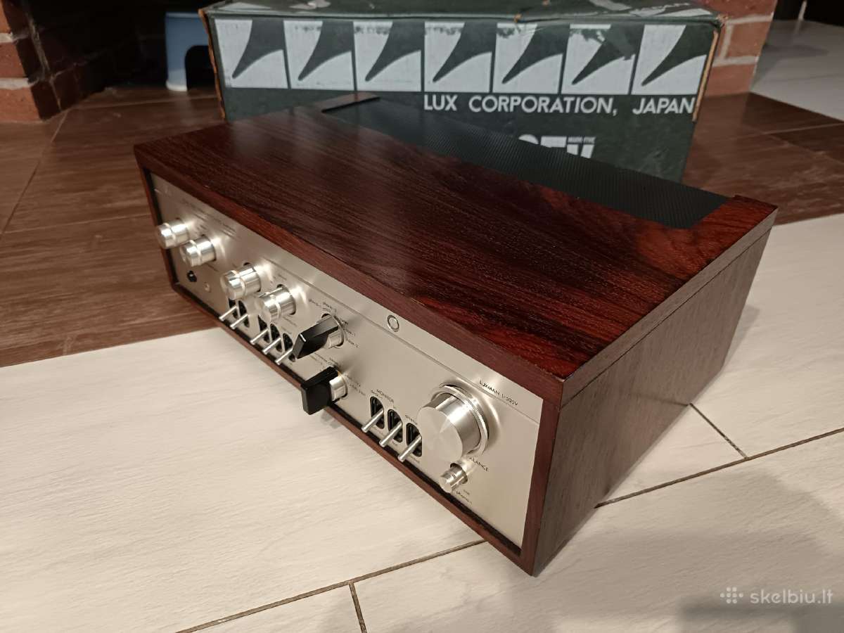Kolekcinis Luxman L-505v stiprintuvas - nuotraukos Nr. 7