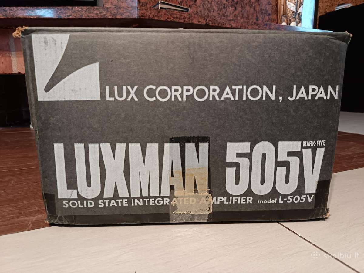 Kolekcinis Luxman L-505v stiprintuvas - nuotraukos Nr. 18
