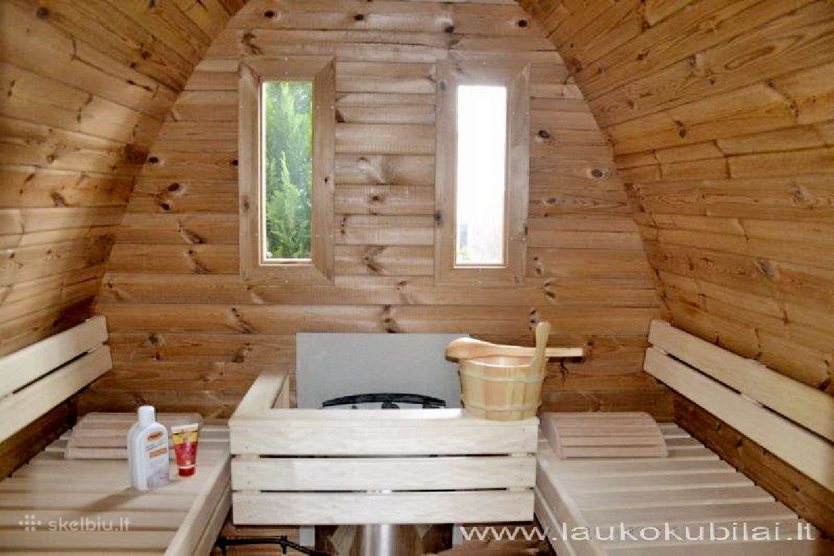 Lauko pirtis sauna - namukas 3m ilgio - nuotraukos Nr. 7