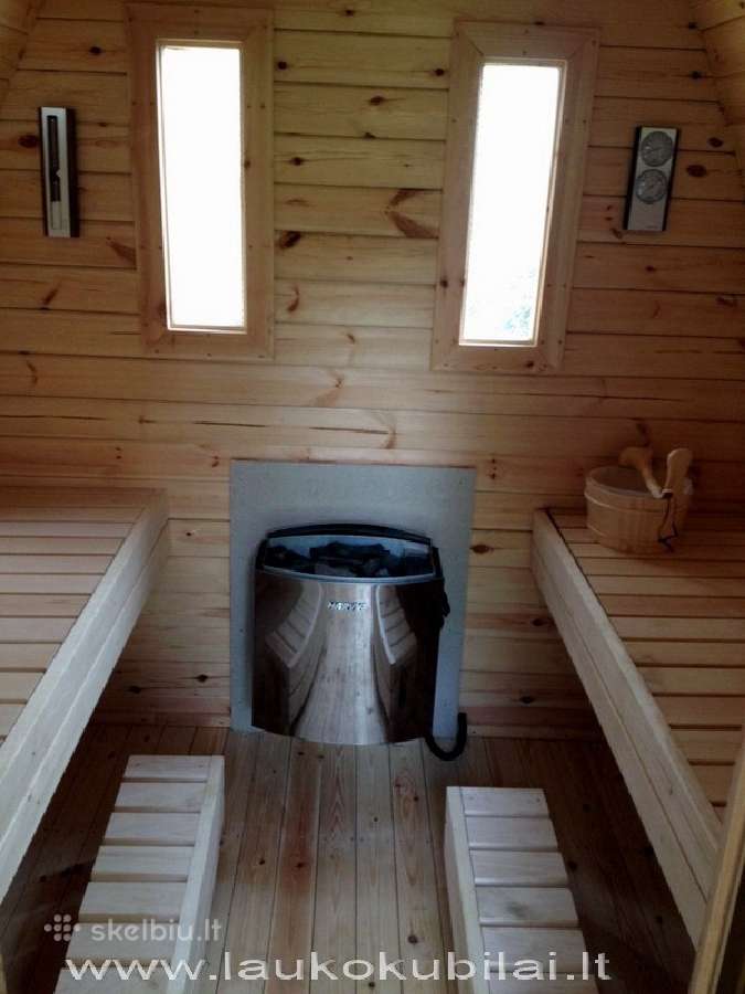 Lauko pirtis sauna - namukas 3m ilgio - nuotraukos Nr. 9