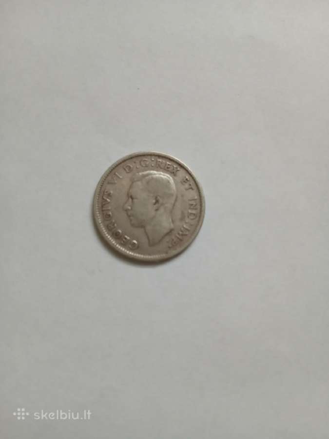 Canada 1949 25 Centai Sidabras - nuotraukos Nr. 2