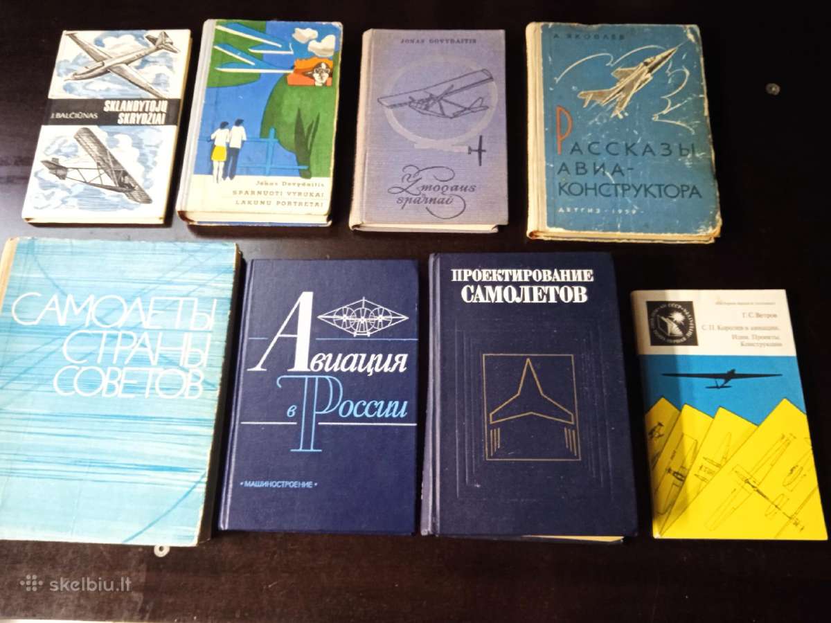Knygos aviacija ,lėktuvai