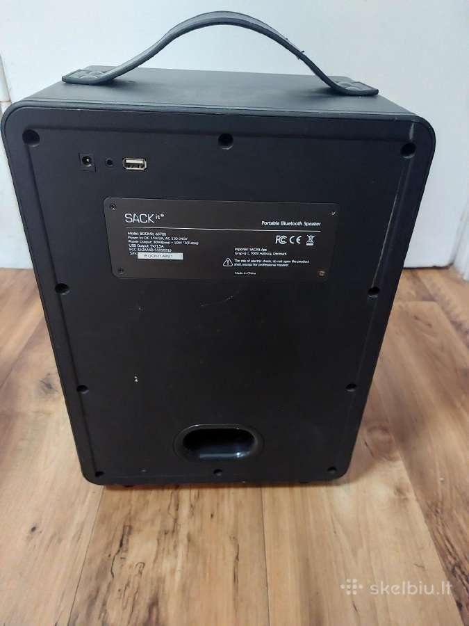 Bluetooth kolonėlė Sack Boomit 60700 - nuotraukos Nr. 3