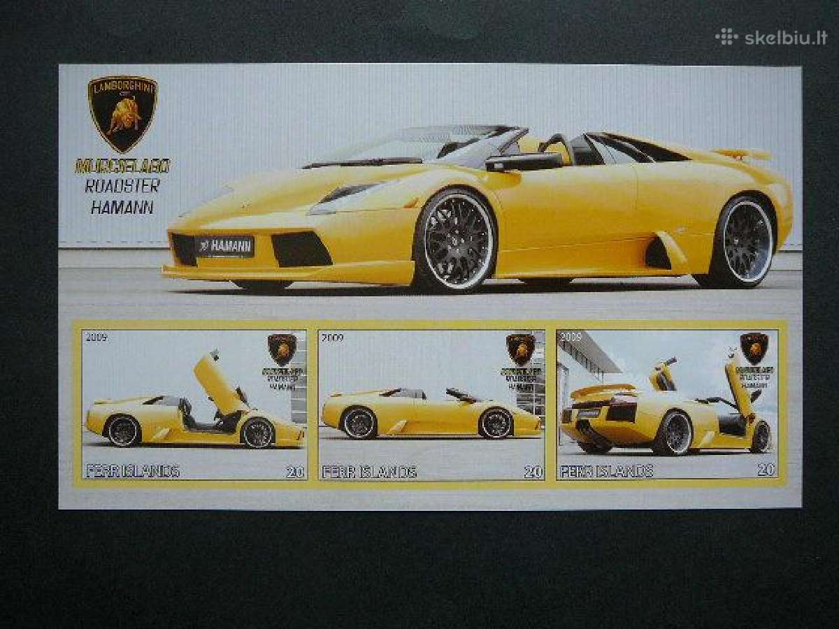 Automobiliai Lamborghini 2009 Mnh abg952