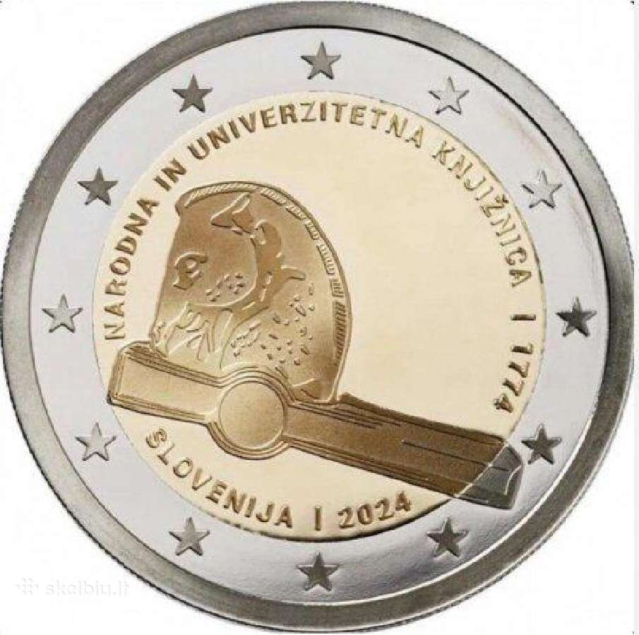 Slovėnijos proginės 2€ monetos (Unc) Atnaujintas - nuotraukos Nr. 11