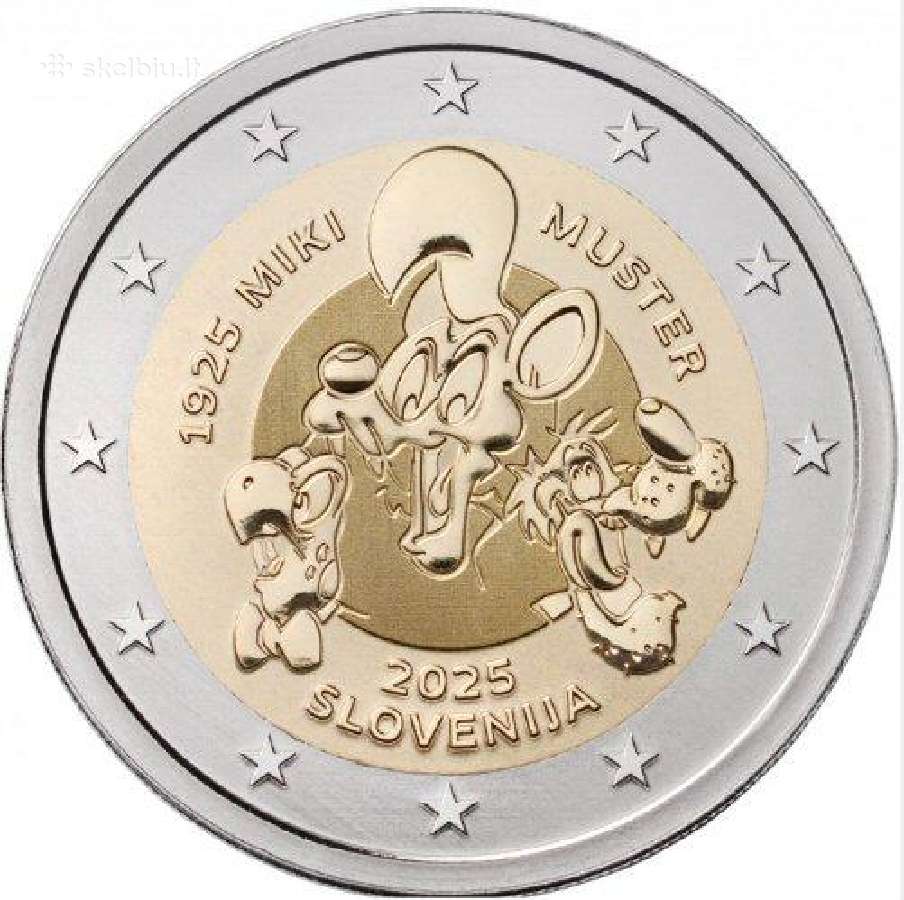 Slovėnijos proginės 2€ monetos (Unc) Atnaujintas - nuotraukos Nr. 12