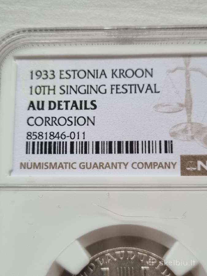Estija 1 krona dainu švente 1933 - nuotraukos Nr. 2
