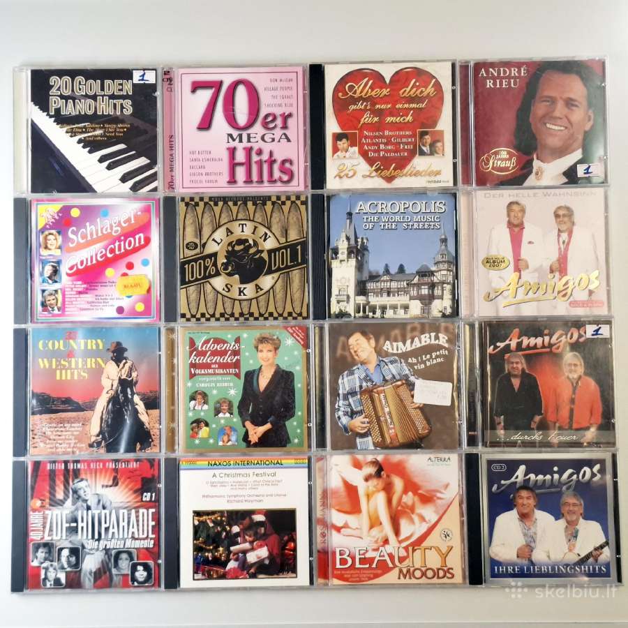 Originalūs CD išpardavimas