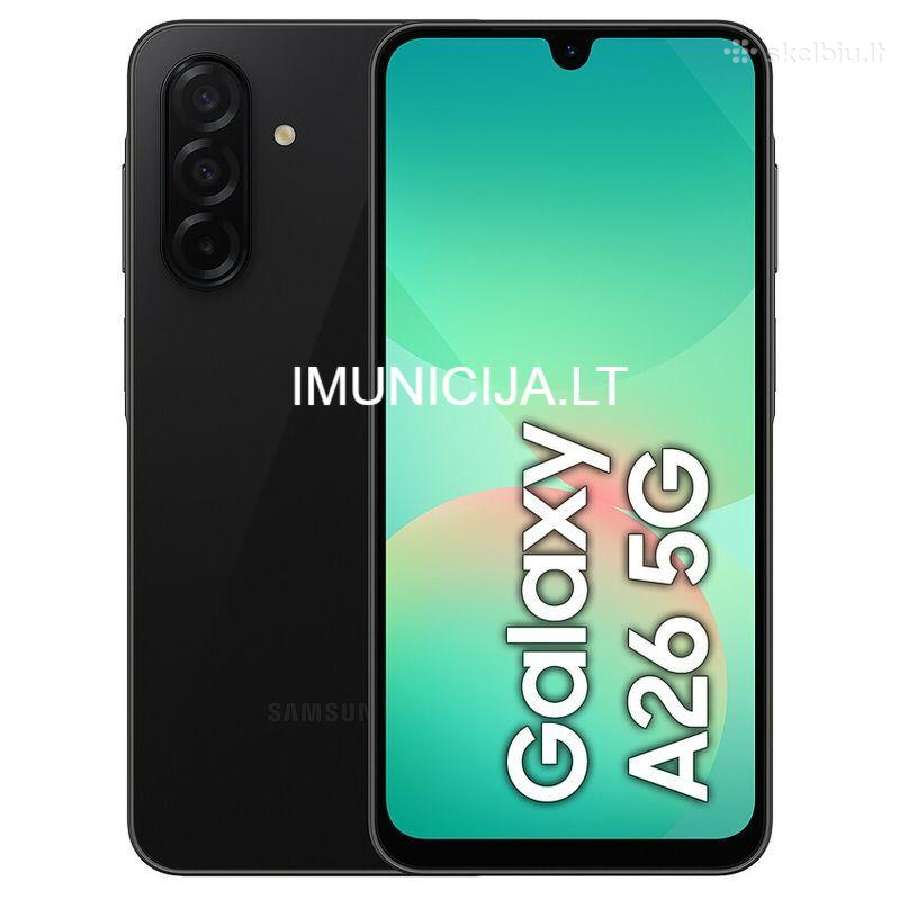Samsung Galaxy A26 5G + 3 mėn. garantija