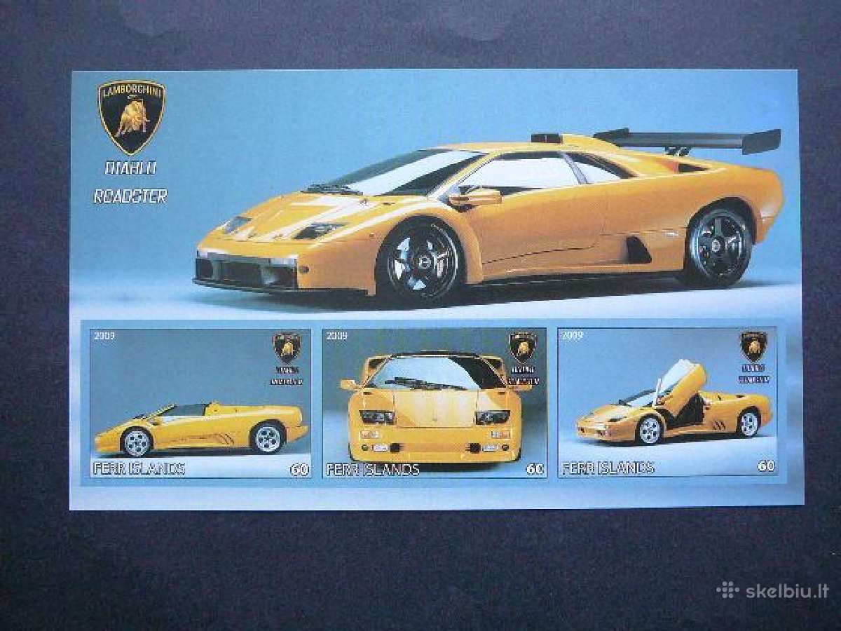 Automobiliai Lamborghini 2009 Mnh abg955