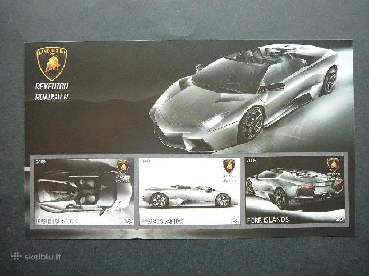 Automobiliai Lamborghini 2009 Mnh abg957