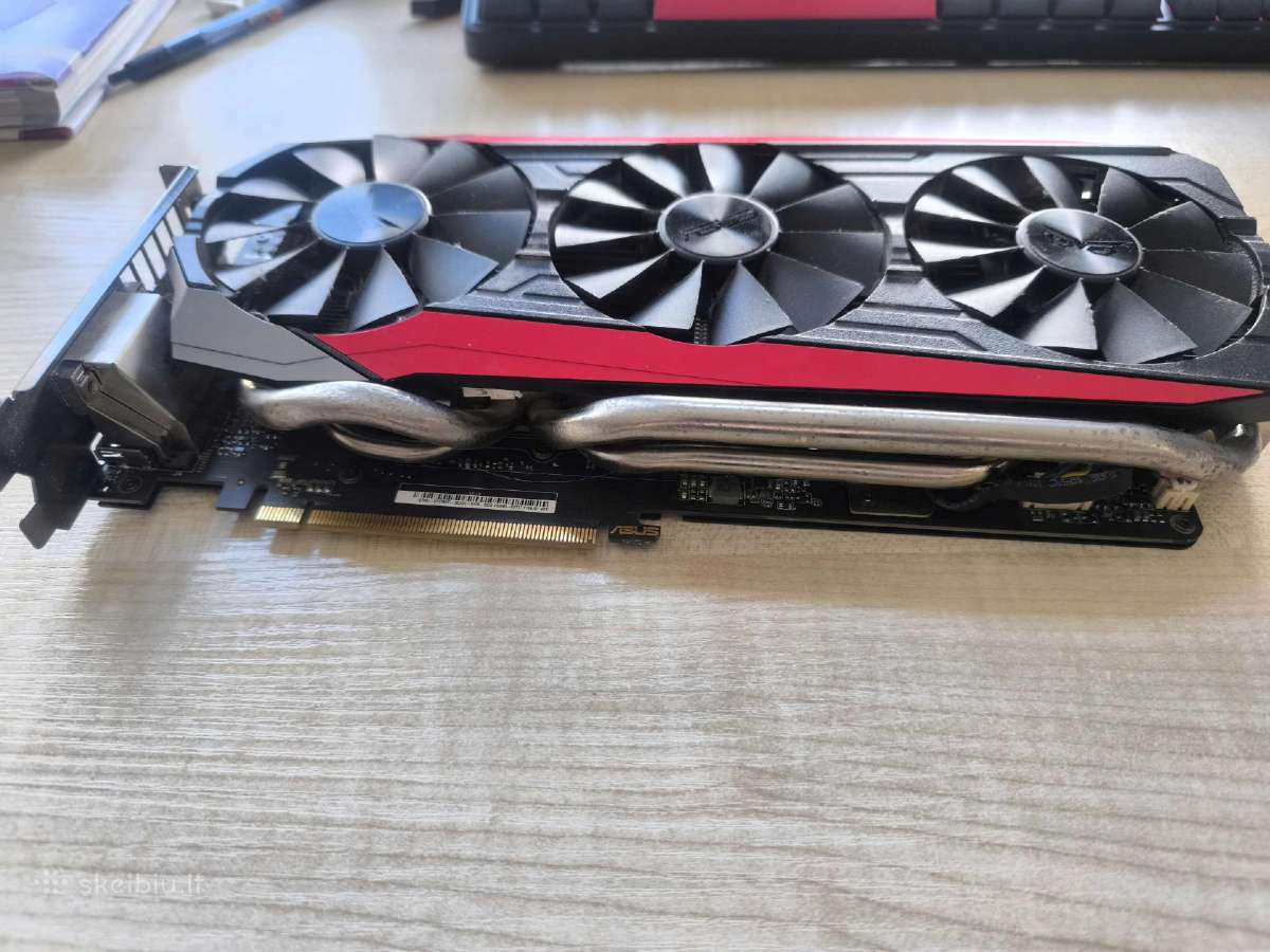 Asus Strix Geforce Gtx 980ti 6gb - nuotraukos Nr. 3