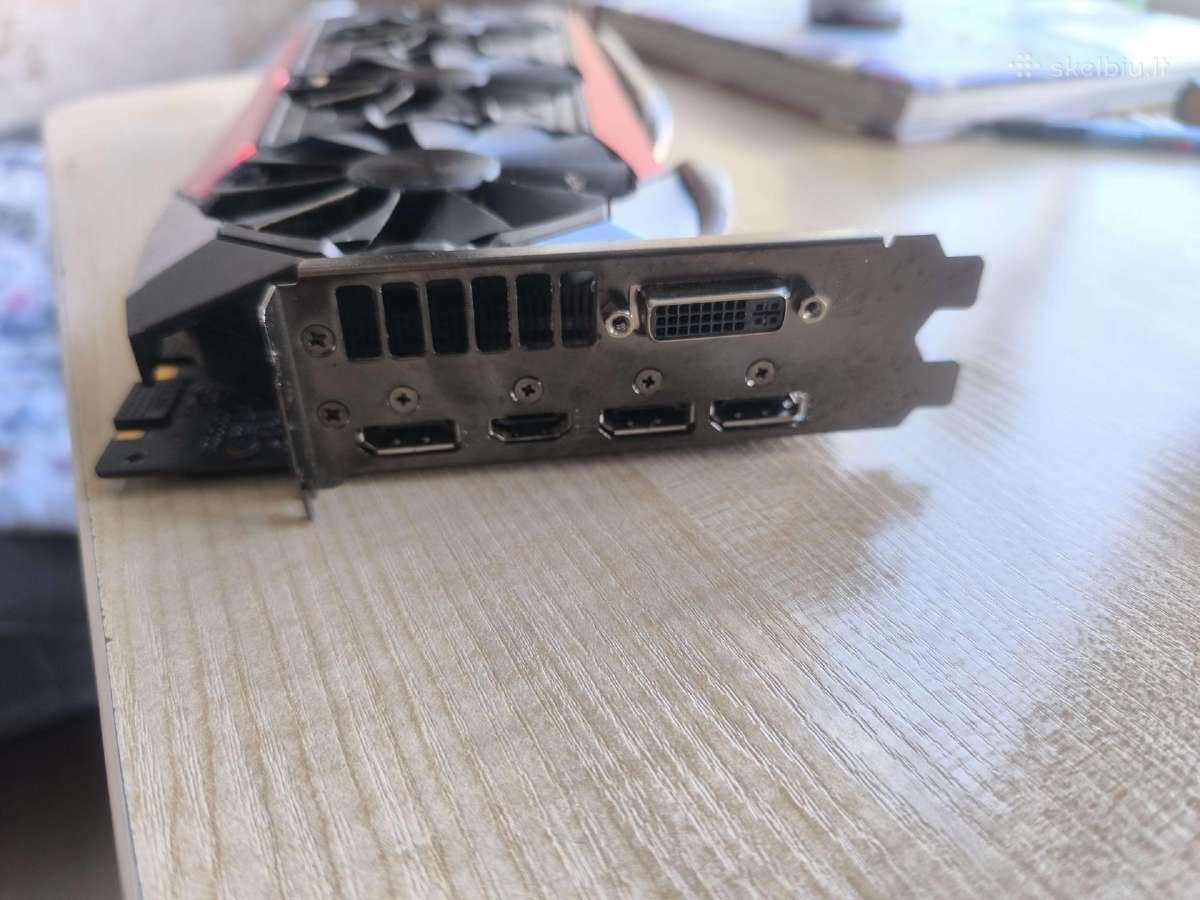 Asus Strix Geforce Gtx 980ti 6gb - nuotraukos Nr. 4