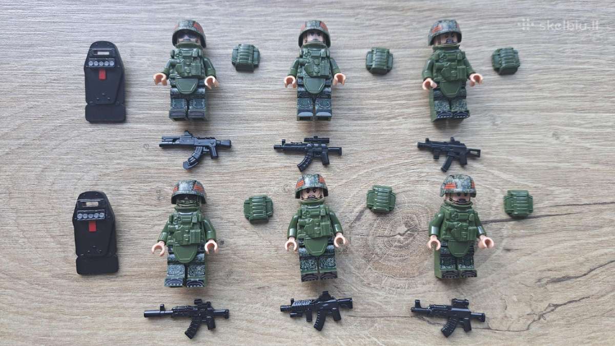 Lego Brickmanija minifigureliu analogas - nuotraukos Nr. 12