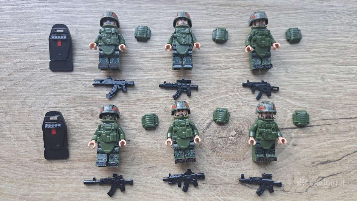 Minifigureles kaladeles - nuotraukos Nr. 11