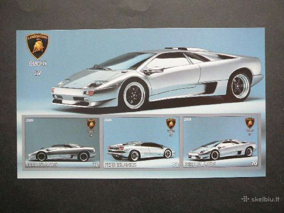 Automobiliai Lamborghini 2009 Mnh abg962
