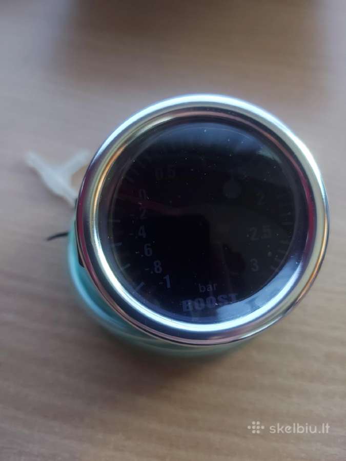 Boost gauge, turbinos matuoklis - nuotraukos Nr. 2