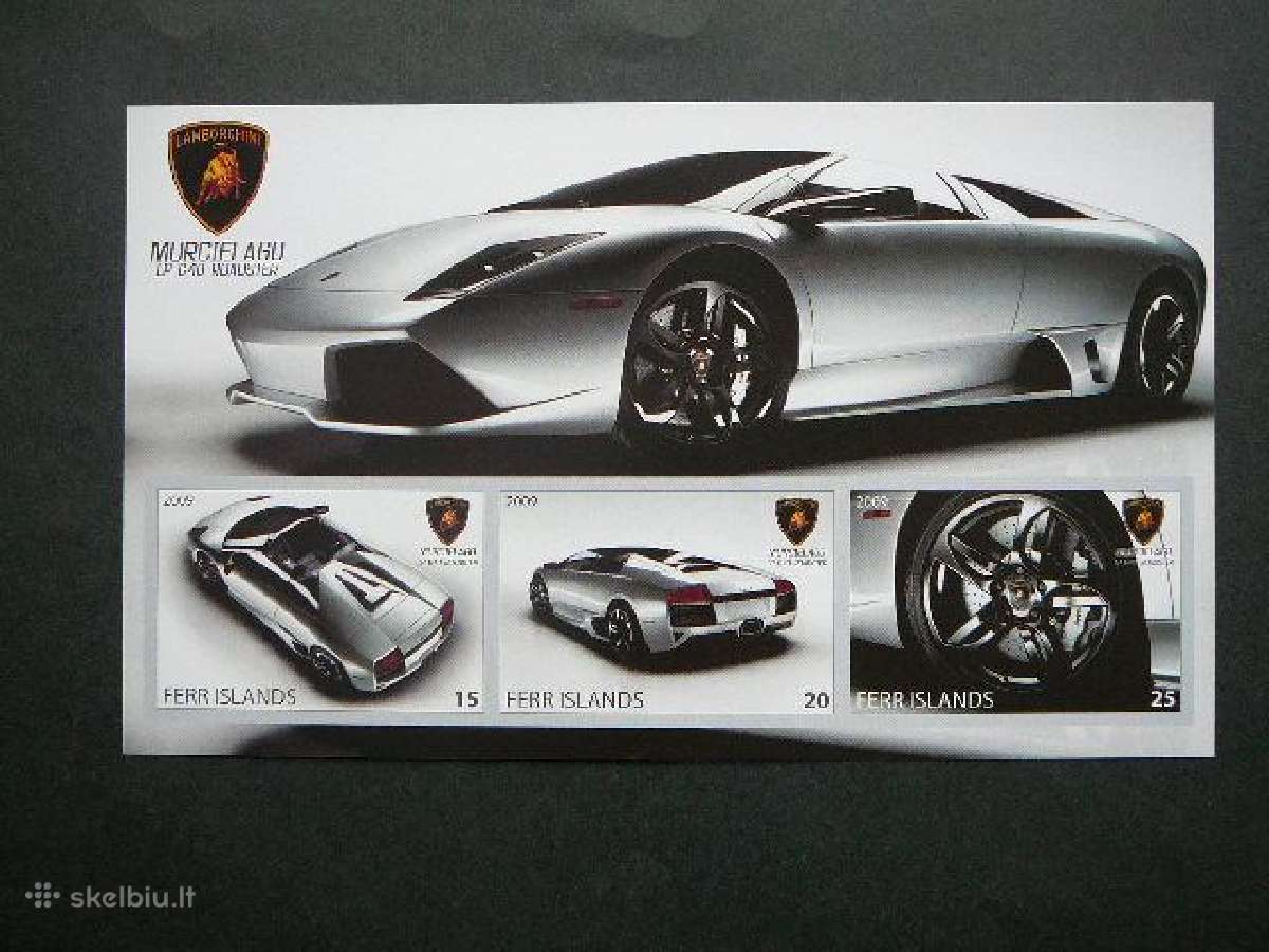 Automobiliai Lamborghini 2009 Mnh abg963