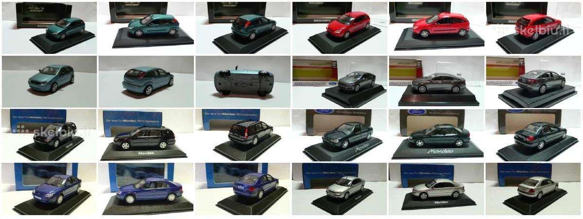 Opel, Dacia, Fiat, Ford, Skoda ir VW modeliukai - nuotraukos Nr. 5