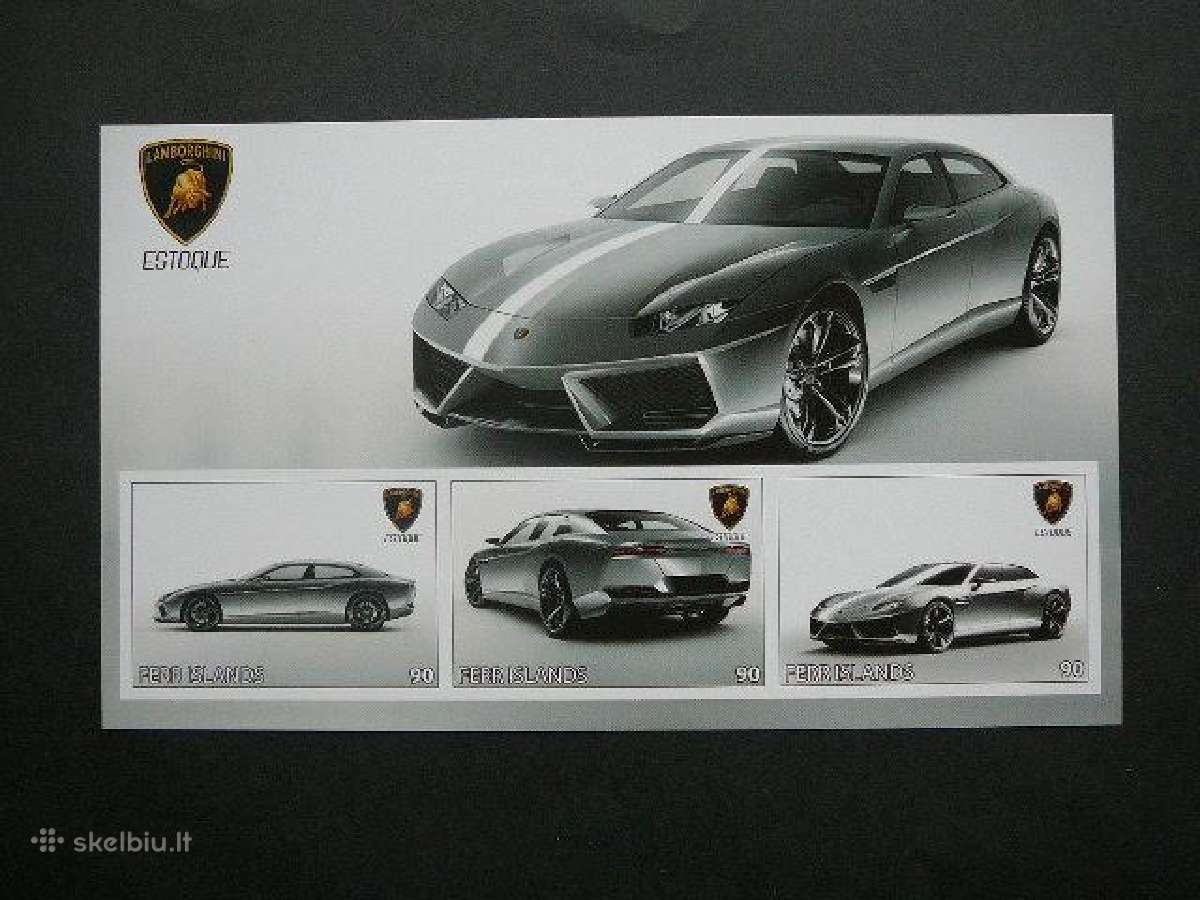 Automobiliai Lamborghini 2009 Mnh abg965