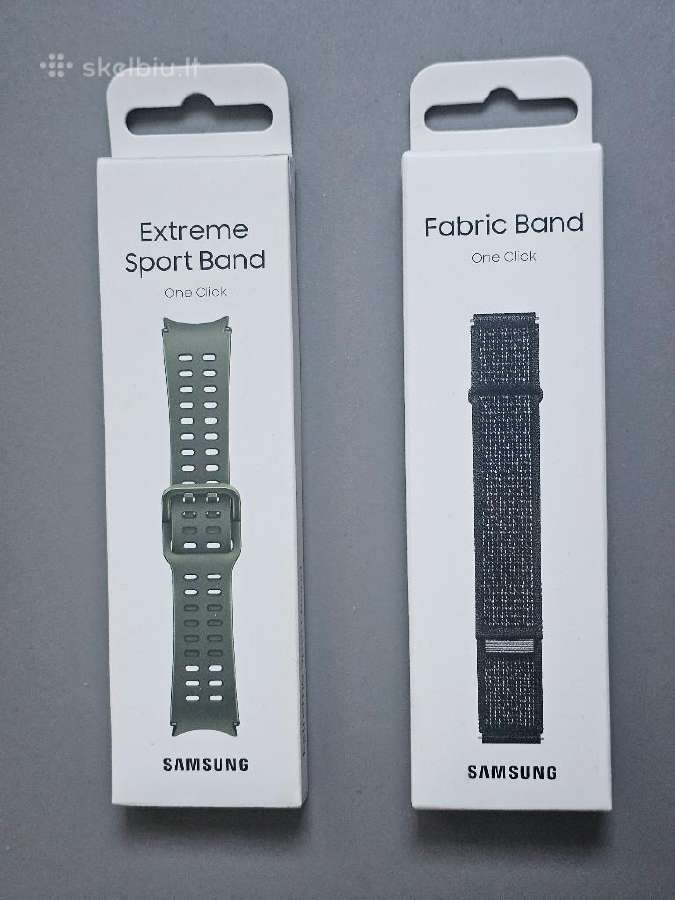 Nauji originalūs Samsung laikrodžių dirželiai