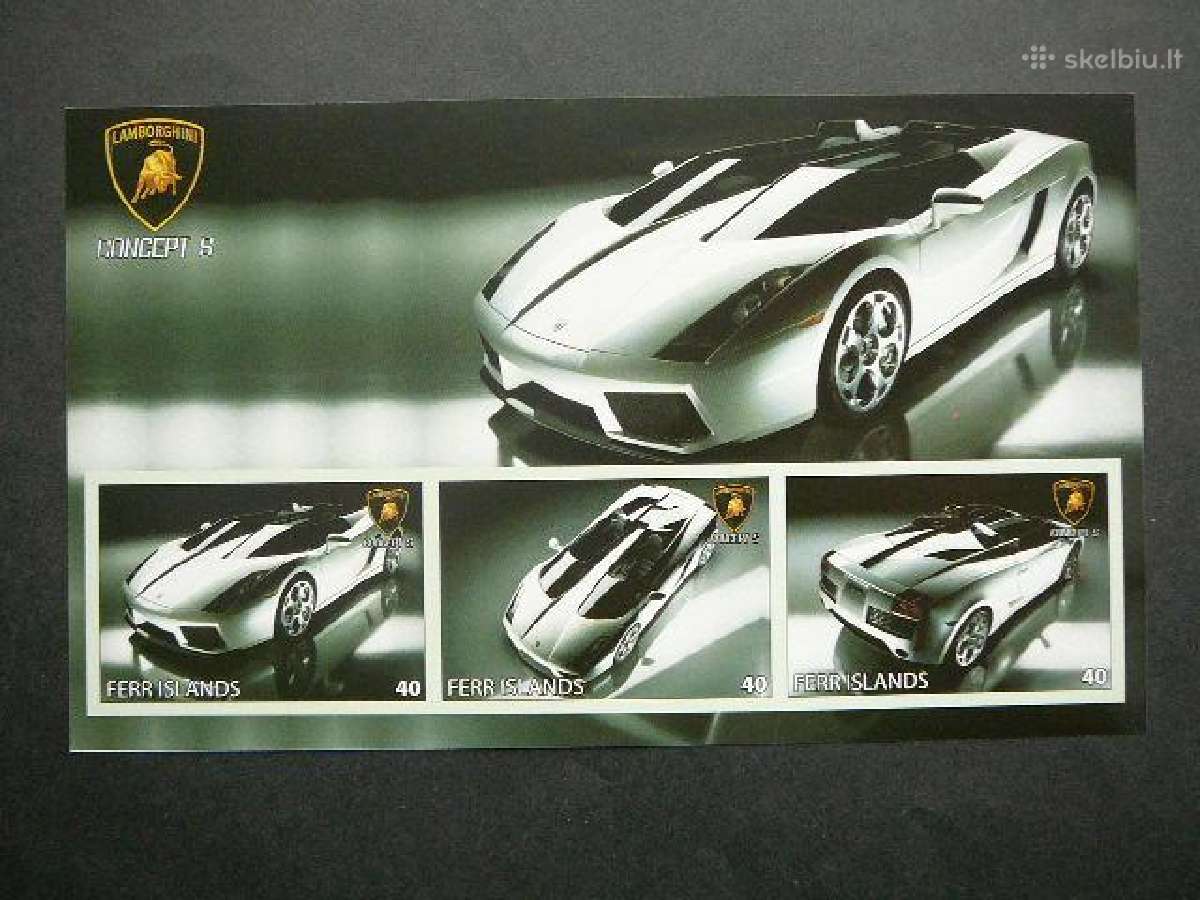 Automobiliai Lamborghini 2009 Mnh abg970