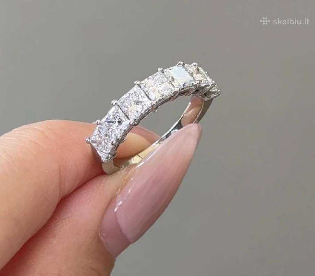 14k žiedas su sertifikuotais 2.05 ct. deimantais - nuotraukos Nr. 6