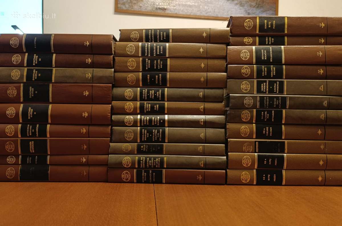 Pasaulinės literatūros bibliotekos knygos