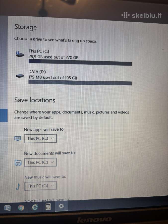 Parduodami nešiojami kompiuteriai Lenovo 0769, Hp - nuotraukos Nr. 18