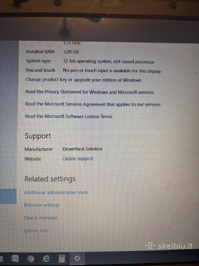 Parduodami nešiojami kompiuteriai Lenovo 0769, Hp - nuotraukos Nr. 20