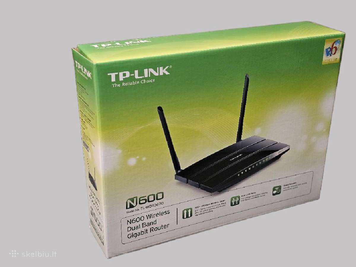 Maršrutizatorius Tp-link Tl-wdr3600 - nuotraukos Nr. 8