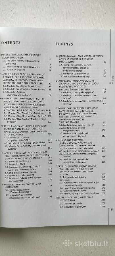 Darbas su laivo energetinio irenginio treniruokliu - nuotraukos Nr. 6