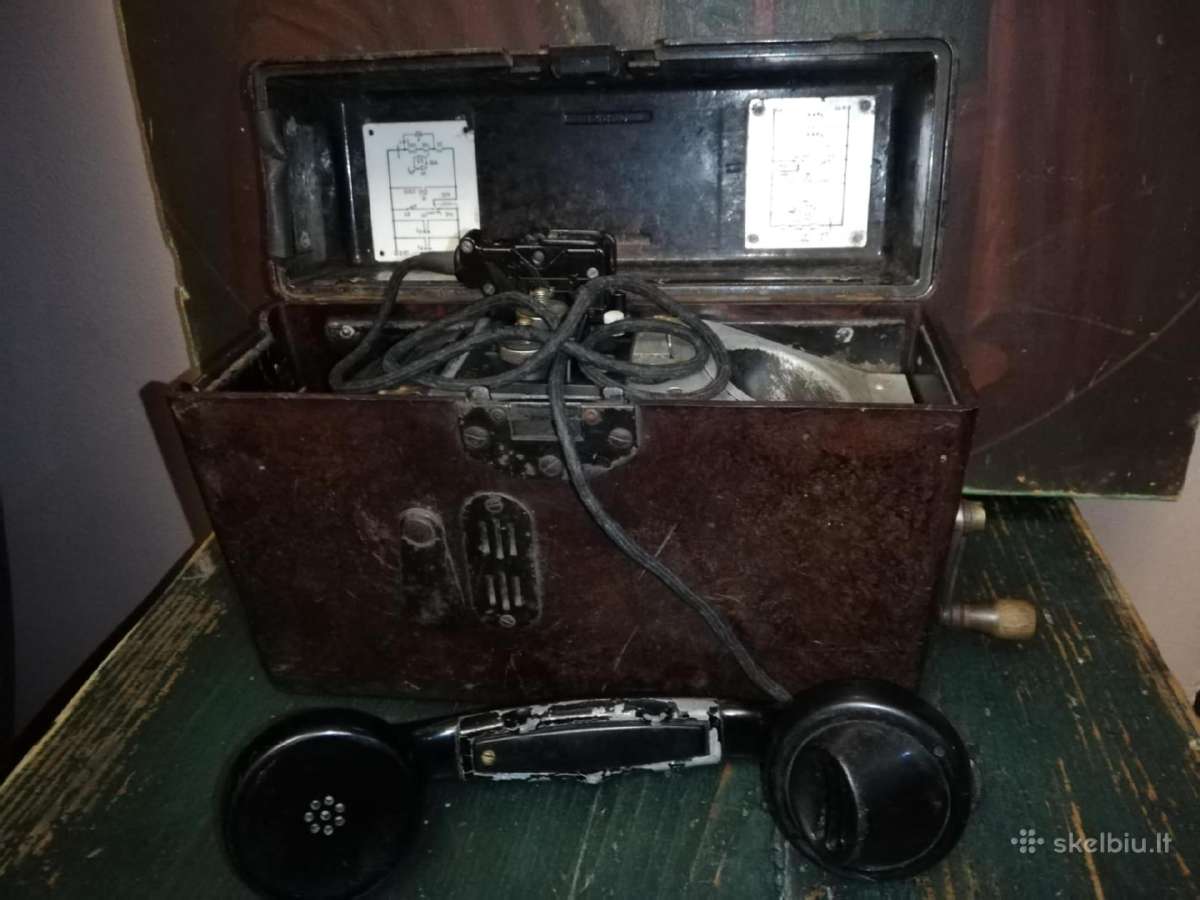 Ww2 vokiskas telefonas - nuotraukos Nr. 3