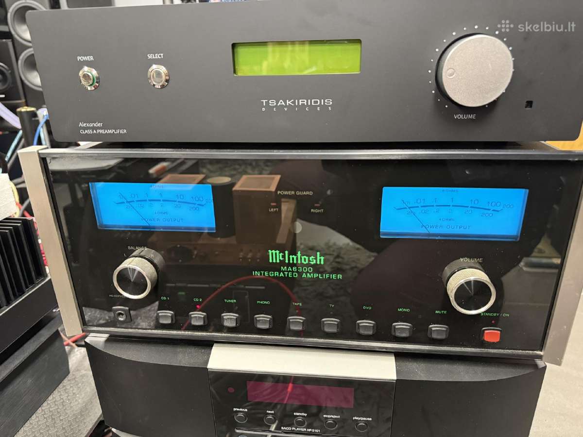 Mcintosh Ma6300 Amplifier 2x100w atnaujintas - nuotraukos Nr. 12