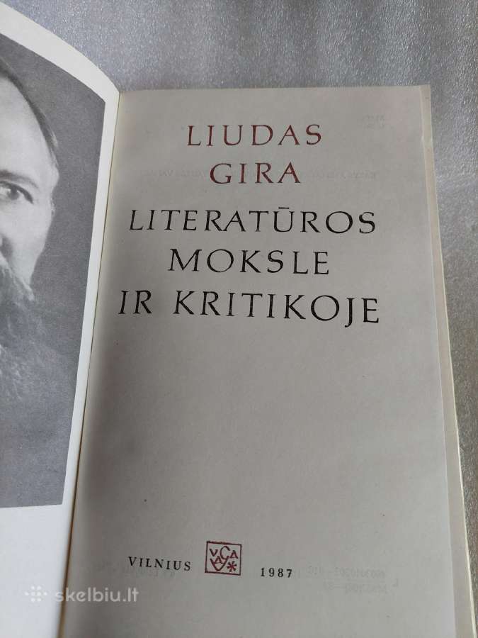 Liudas Gira literatūros moksle ir kritikoje - nuotraukos Nr. 2