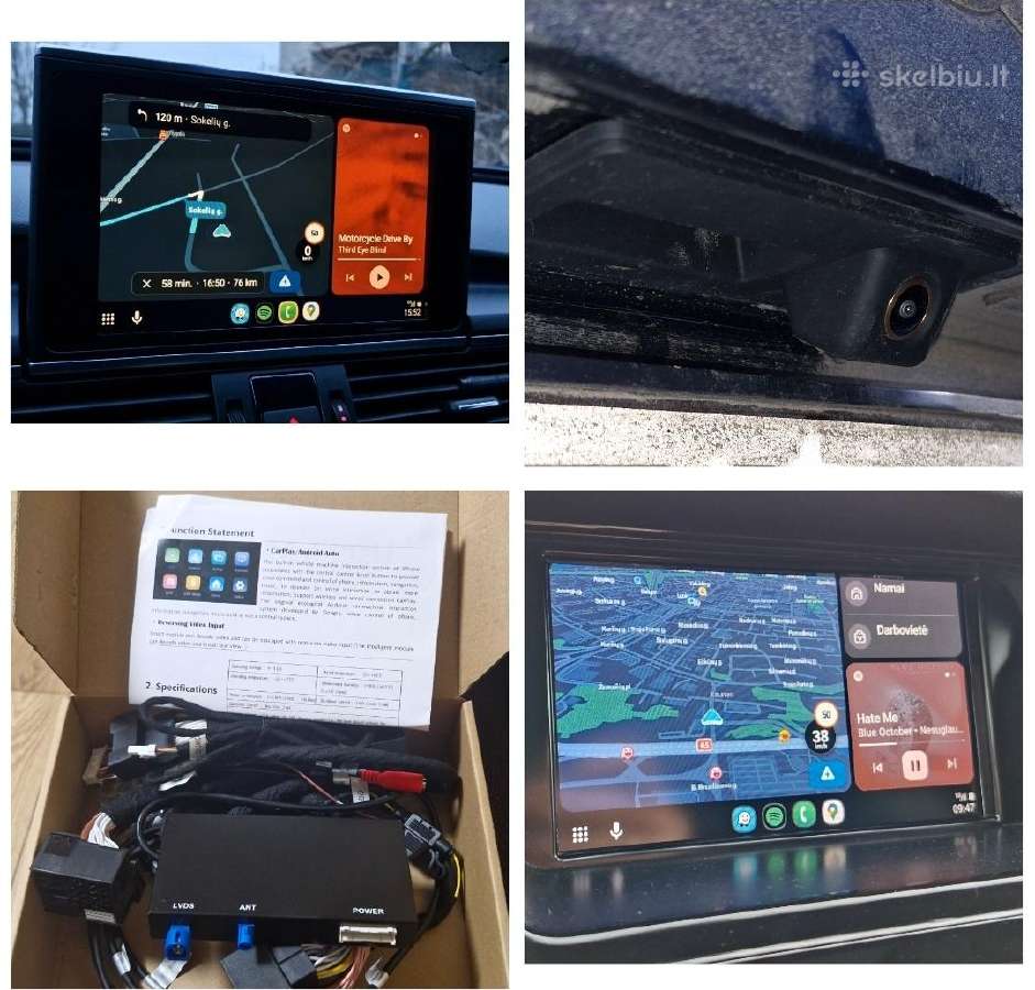 Audi A4 A5 Q5 A6 A7 Carplay Android Auto