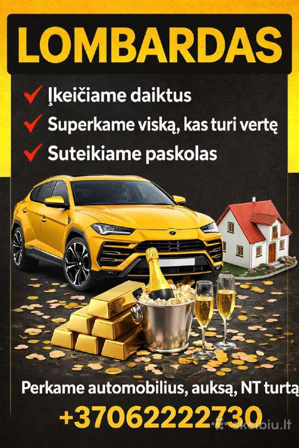 Lombardas Vilnius superkame viska kas turi verte! - nuotraukos Nr. 2