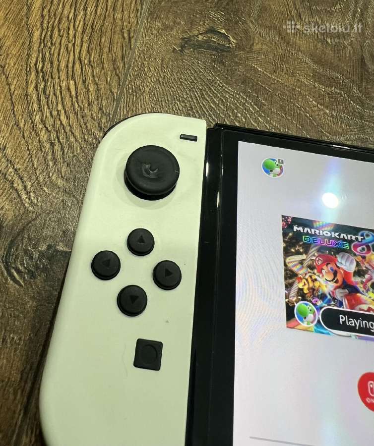 Nintendo Switch Oled, White, 64gb/mario kart 8 - nuotraukos Nr. 3