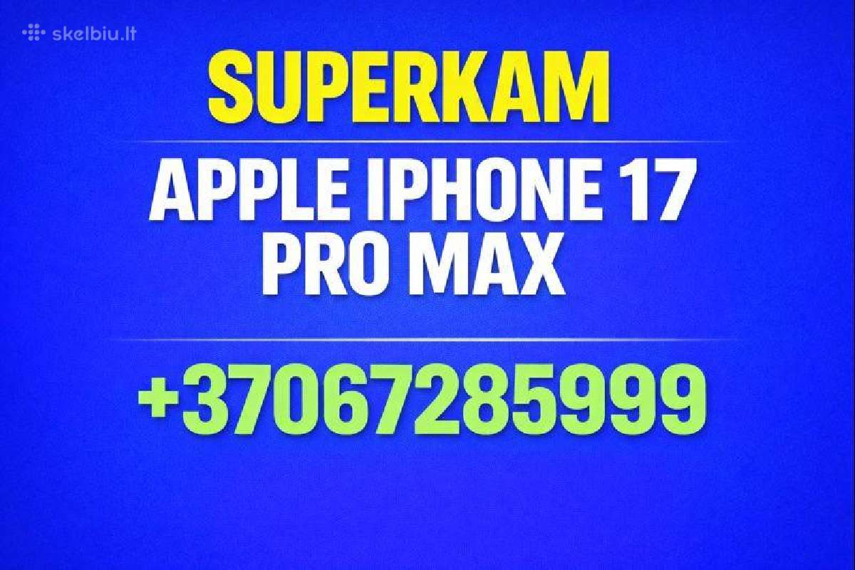 Superka Apple iPhone 17 pro
