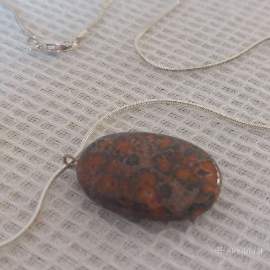 Pendant Stone Millefleur / Millefleurs - nuotraukos Nr. 4