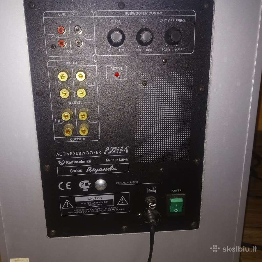 Radiotehnika asw-1 subas - nuotraukos Nr. 4