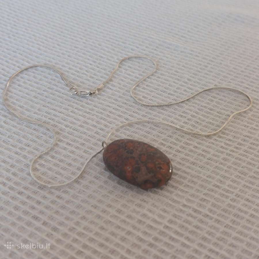 Pendant Stone Millefleur / Millefleurs - nuotraukos Nr. 6