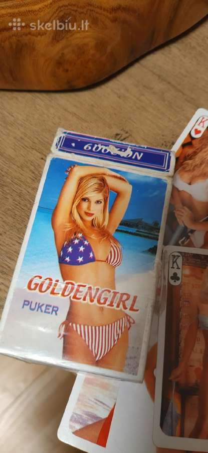 Zaidimo korteles "Golden girl"