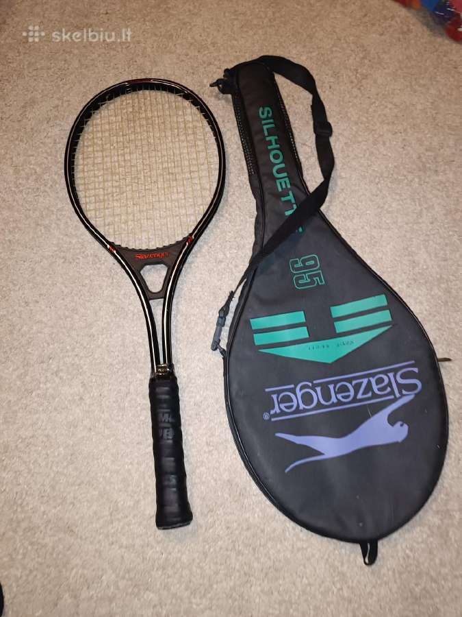 Slazenger Silhouette 95 vintažinė raketė dėkle