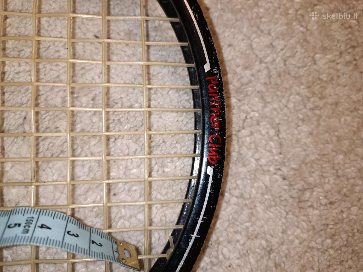 Slazenger Silhouette 95 vintažinė raketė dėkle - nuotraukos Nr. 18