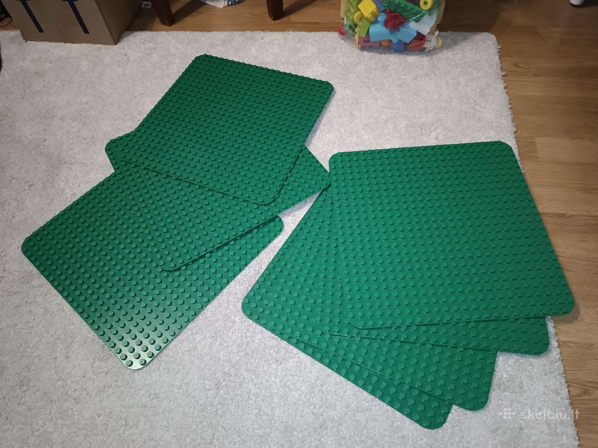 3 vnt. Lego Duplo pagrindų - nuotraukos Nr. 2