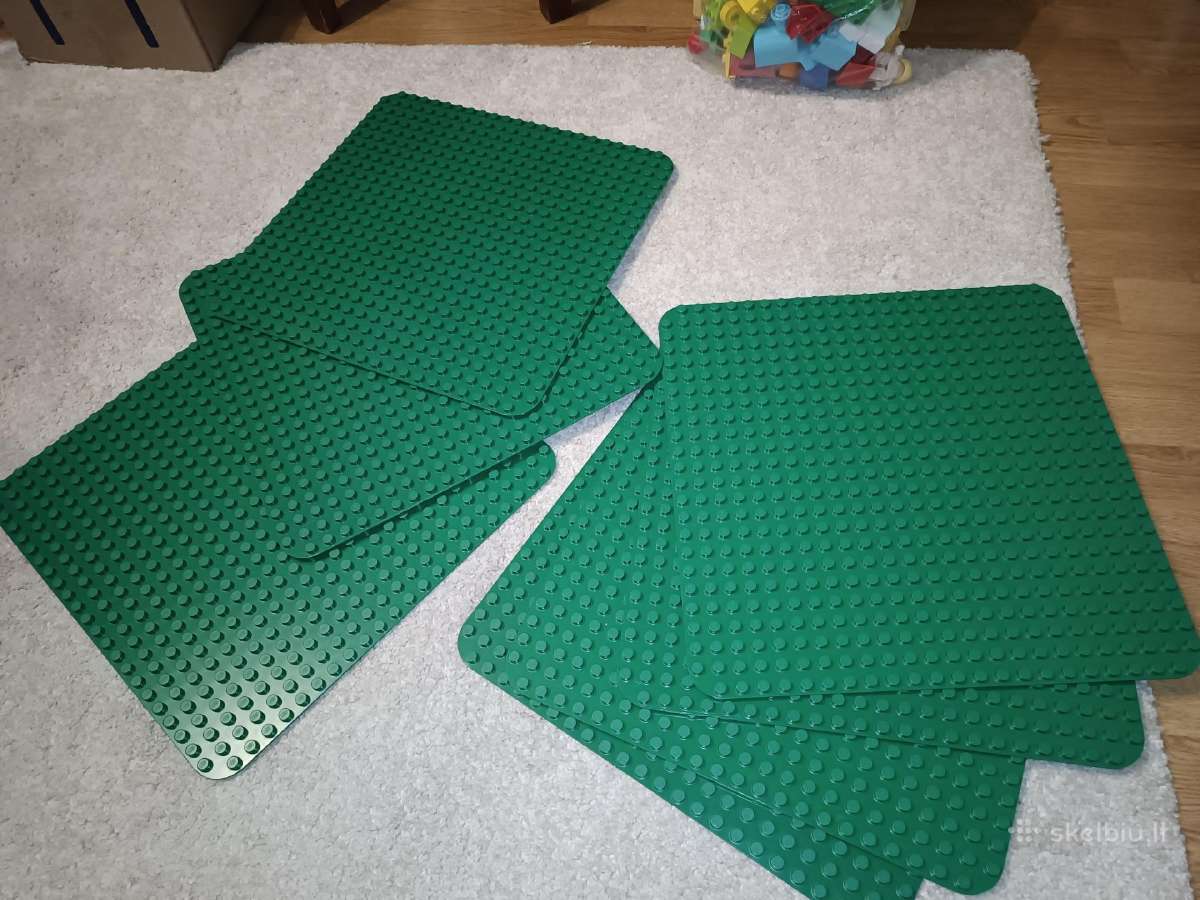 3 vnt. Lego Duplo pagrindų - nuotraukos Nr. 6