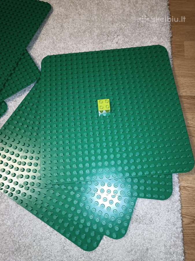 3 vnt. Lego Duplo pagrindų - nuotraukos Nr. 7