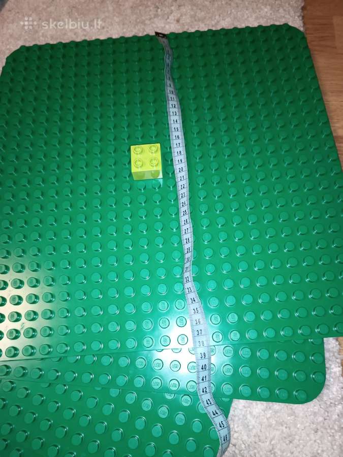 3 vnt. Lego Duplo pagrindų - nuotraukos Nr. 8